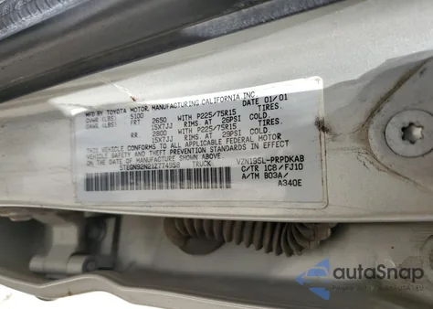 2001 Toyota Tacoma Double Cab Prerunner from USA, damaged, VIN 5TEGN92N21Z774958